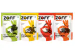 Zoff Essential Kitchen Spices - Garam masala, Red Chilli, Turmeric & Coriander - Pack of 4 | 100g Each | Premium Zip Lock Pouch | Net weight - 400g
