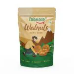 Fabeato Natural Premium California 2 Pcs (Akhrot Giri) Walnut Kernels 200g|Delicious & Crunchy Walnut|Rich in Protein & Antioxidants| 0g Trans Fat & Cholesterol Free
