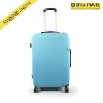 ORKA Travel Sky Blue Spandex and Polyester Luggage Cover - Medium (26 to 28 inch)