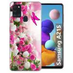 Fashionury Back Cover for Samsung Galaxy A21s (Silicone|Multi-Coloured)