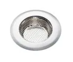 CUROVIT Stainless Steel Strainer Kitchen Drain, Basin Basket Filter Stopper for Sink Jali, Mesh for Drainer Net Basket (Set of 1)