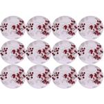 Carnival CREZY(301)7 inch Half dinner Plate set 12 Pcs of Melamine Dinner Plate (Pack of 12)