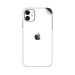 GADGETSWRAP Premium Material Skin Vinyl Decal Sticker Compatible With Apple iPhone 11 - Jet White Glossy