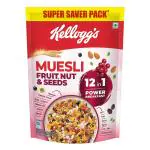 Kellogg's Muesli with 21% Fruit, Nut & Seeds |750 Gm Pack |Tastier now with Cranberries and Pumpkin Seeds |Breakfast Cereal | High in Iron| Source of Fibre | Naturally Cholesterol Free