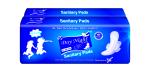 Sanitary Napkin Pads, Day Night Care (pack of 2) (6pcs) Dry Net (With Sap/Gel Base ) (XL-280mm)