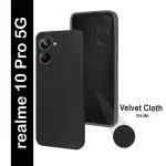 Knotyy realme 10 Pro 5G Black Back Cover