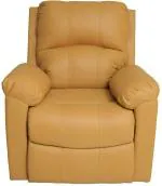 Recliners India Leatherette Manual Recliner (Finish Color - Camel, DIY(Do-It-Yourself))