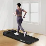 Durafit Efficio Black 1.25 Continuous DC Motor Treadmill for Max User Weight 100 Kg and No installation required