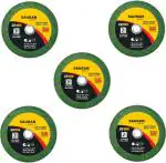 Sauran Pack of 5 Iron Cutting Blades - Cut Off Wheels for 4-Inch Metal Cutter
