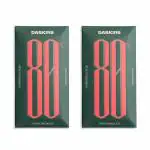 Darkins Dark Chocolate | 80% Dark Chocolate Single Origin | Vegan | Natural | Caca Beans | Bean to Bar | 65 Gm Each Pack of 2