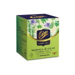 Care Moringa & Giloy Green Tea With Lemongrass | Pack of 100 (25X4) Bags | Detox Desi Kahwa | All in one Natural and Herbal Flavour Improves Metabolism| Rich in Vitamin C |Zero Calories | Dietian Choice for weight loss