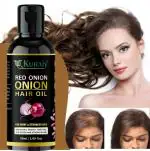 KURAIY Natural Human Herbal RED Onion Hair Oil For 2X Faster Hair Growth