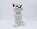 THE RED BABY Talking Tom Intelligent Speaking Cat Toy for Kids (White )