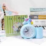 Jellify Unicorn Alarm Clock for Girls | Unicorn Clock with Pen Stand for Kids | Table Clock for Kids Smart Silent Bedside Alarm Clock