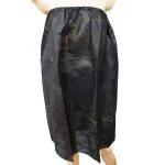 Avneel spa gown Hygiene Facial Care Parlour Body Massage Beauty Salon Spa Elastic Gown Wax Cutting Apron Sheet Non Woven Disposable Waxing Black Gown For Men and Women Set of 10
