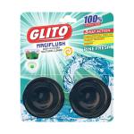 GLITO MAGIFLUSH Drop- In Cistern Toilet Bowl Cleaner (3x300) - Green (pack of 3)