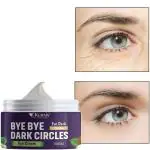 KURAIY Pure Brightening Under Eye Cream for Dark Circle Reduces Eye Puffiness, Eye Bags (50 g)