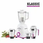 Havells Klassic 750W 4 Jar Mixer Grinder White & Purple