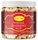 Le Chef Pure Cashews Whole | Premium Kaju | Rich in Protein, Magnesium, and Phosphorus | Premium Nuts & Dry Fruits | 250g