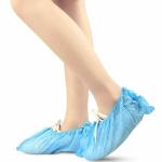 Adaamya Non Woven Fabric Disposable Shoe cover Color Blue - Pack of 100 Pcs ( 50 Pairs)