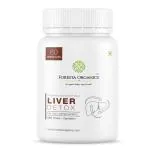 Foresta Organics Liver Detox with Milk Thistle Extract (Silymarin), Dandelion & Multi-Vitamins 60 Capsules