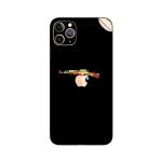 GADGETSWRAP Printed Vinyl Skin Sticker for Apple iPhone 11 Pro Max - AK 47 Colors