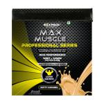 Six Pack Nutrition Nutty Caramel Flavour Max Muscle Gainer Professional Series Protein Powder 4.5 kg