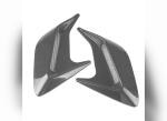 YOURKARTS.COM Car Decorative Air Flow Duct Racing Side Scoop Vent Zigzag Air Flow Sticker Universal for All Cars