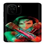 Wrap Craft Fancy Sticker Printed Multicolor Back Skin High Quality Premium Protected Mobile Skin For Mi 11 X Multi Colour Stickers Vinyl Material 100% Removable (MI 11 X-12 )