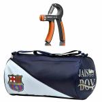 JAIS BOY Combo Set of Gym Bag, Hand Gripper