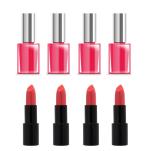 LADYEYE Makeup Kit of 4 High Quality Lipsticks & 4 Fancy Nail Polish for Any Occasion