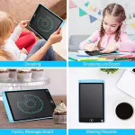 OSHEE STORE Writing Tablet 8.5 Inch E-Note Pad LCD Writing Tablet, Kids Drawing Pad 8.5 Inch Doodle Board, Toddler Boy and Girl Learning Gift for 3 4 5 6 Years Single Tap Erase, Smart Lock