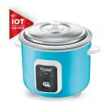 Prestige Delight Smart 1.8-2 Electric Rice Cooker 1.8 L with Aluminium Cooking Pan (Blue)