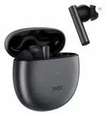DIZO GoPods, (by Realme TechLife), Active Noise Cancellation, Bluetooth Headset (Smoky Grey)