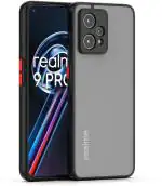 KWINE CASE Realme Gt2 Pro Black Rubber Back Cover