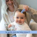 Adore Ted-The Comfy Baby Brush and Comb Set- Blue