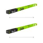 Fybros Warm White And Natural White Batten Led Wall Tube Lights For Home - 36 Watts, 2 Pc