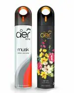 Godrej aer Spray | Premium Air Freshener for Home & Office - Alive & Musk After Smoke (Pack of 2)