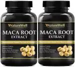 Naturewell Maca Root Extract Capsules For Reductive Health, 60 Capsules Each (Pack Of 2)