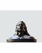 Miss Peach - Black Handcrafted Adiyogi Shiva Statue For Home Decor , Diwali Gift, Best Gift for Diwali Decor, Diwali Decoration