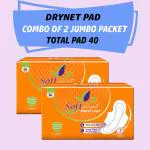 Soft & Secure Maxi Care (L) Regular Sanitary Pad (Pack Of 40)