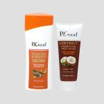 BGood| Almond & Honey Body Lotion - 300ml & Coconut Hydrating Face Wash - 100ml| Winter Body Lotion Combo Pack for Dry Skin | Face Wash for Dry Skin & All Skin | Body & Face Care Combo Kit for Women