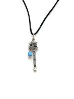 Astroghar Tibetan Buddhist Auspicious Prayer Wheel Alloy Metal Pendant For Men And Women
