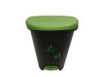 Cello Plastic Pedal Garbage Dustbin 50 Ltr,Green