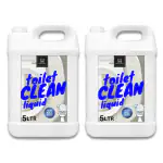 BLISS & BLUSH Toilet Cleaner Liquid Blue 10 Liter Anti-Limescale, Cleaning Foam, Dirt Protection and Extra Freshness