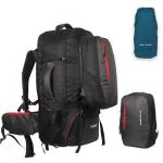 Trawoc BHK010 Black Travel Backpack Camping Hiking Rucksack 60 L