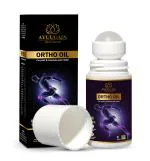 Ayuugain Ortho Oil for Back, Knee, Legs, Neck, Shoulder, Joint & Muscle Pain | Ayurvedic Pain Relief Oil Roll On 50ml