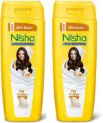 Nisha Egg Protein Shampoo For Strong & Smooth Hair, 180 ML (Pack OF 2)