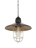 Fos Lighting Gold Antique Gold Pendant Light