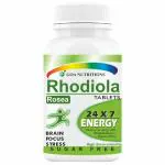 Goa Nutritions Rhodiola Rosea Supplement 60 Tablets